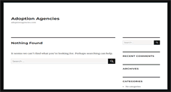 Desktop Screenshot of adoptionagencies.com