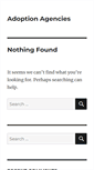 Mobile Screenshot of adoptionagencies.com